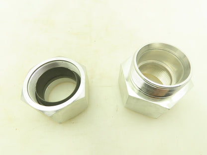 Swagelok S-2400-7-24 Female Connector Fitting 1-1/2" Tube x 1-1/2" FNPT Lot of 4