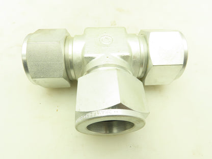 Swagelok S-2400-3 Union Tee Steel Compression Fitting 1-1/2" Tube