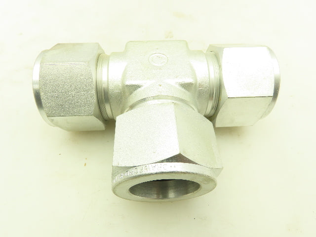 Swagelok S-2400-3 Union Tee Steel Compression Fitting 1-1/2" Tube