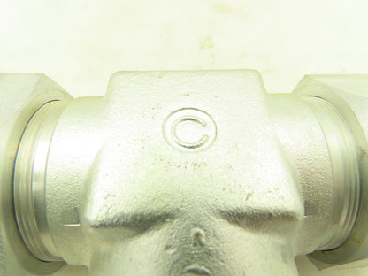 Swagelok S-2400-3 Union Tee Steel Compression Fitting 1-1/2" Tube