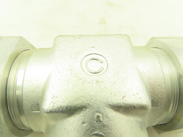 Swagelok S-2400-3 Union Tee Steel Compression Fitting 1-1/2" Tube
