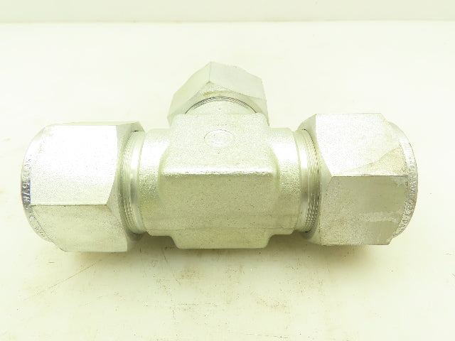 Swagelok S-2400-3 Union Tee Steel Compression Fitting 1-1/2" Tube