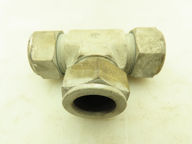 Swagelok S-1610-3 Union Tee Steel Compression Fitting 1" Tube  LOT OF 4