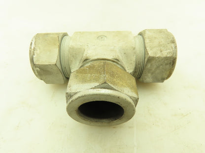 Swagelok S-1610-3 Union Tee Steel Compression Fitting 1" Tube  LOT OF 4