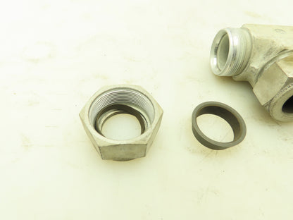 Swagelok S-1610-3 Union Tee Steel Compression Fitting 1" Tube  LOT OF 4