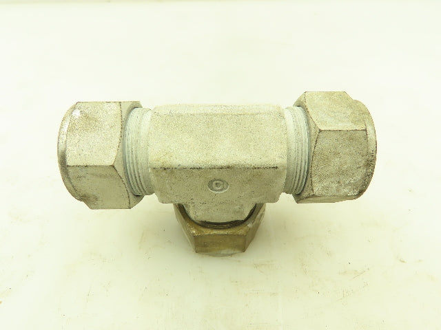 Swagelok S-1610-3 Union Tee Steel Compression Fitting 1" Tube  LOT OF 4