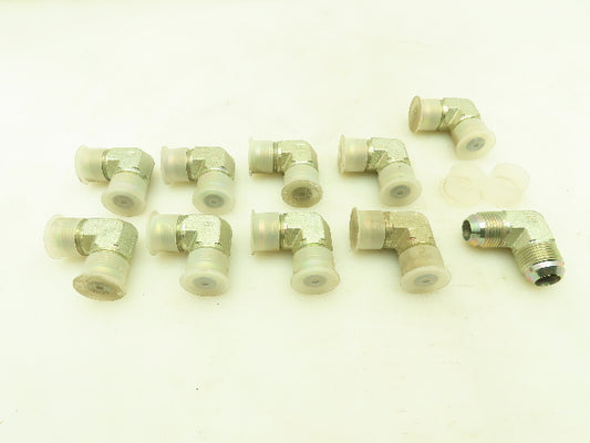 Parker 12-ETX-S Triple-Lok 37° Flare 90° Union Elbow 3/4" JIC-12  Lot of 10