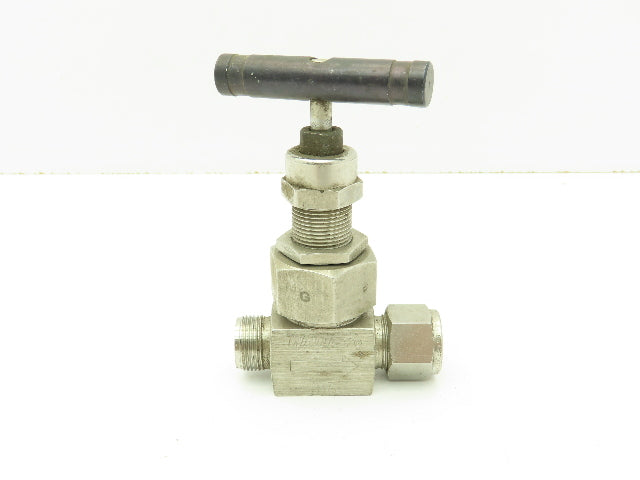 Swagelok SS-6NBS8-G Stainless Severe Service Needle Valve 1/2" Compression Tube