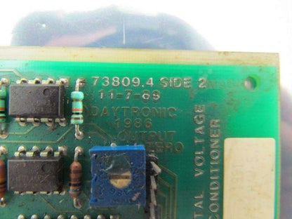 Daytronic 10A64-8 73809.4 Octal Voltage Conditioner PC Board