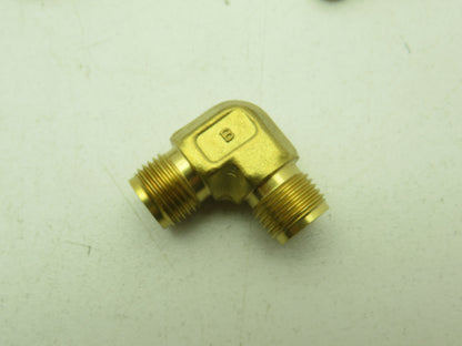 Parker 165C-6 Brass 90° Elbow Compression Tube Fitting 3/8" Union LOT OF 32