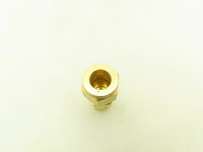 Parker 62C-8-6 Brass Compression Tube Fitting Reducer 1/2" x 3/8" Union  10pcs