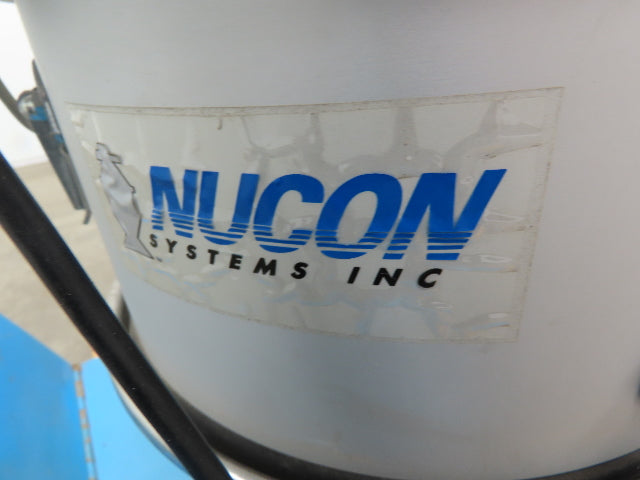 Nucon Systems Pneumatic Stainless Dry Material Receiver Hopper 12"