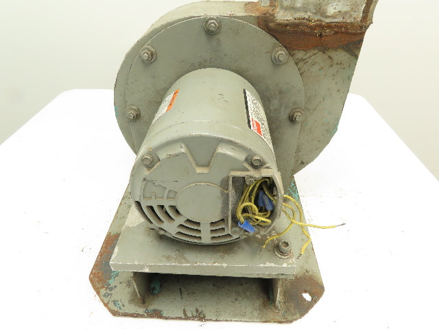 Dayton Electric Blower Fan 1 HP 3450 RPM 1 HP  4" Inlet 6.5" Outlet 10 Impeller