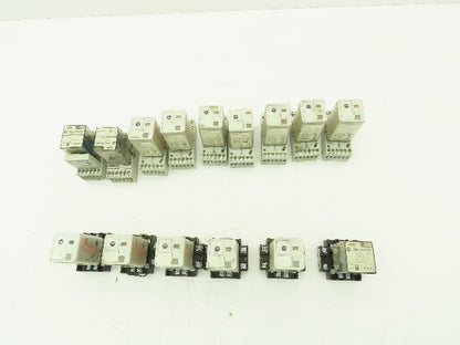Allen Bradley 700-HA33Z24 Series C/D Relay w/ Base 10A 24VDC  Lot of 15