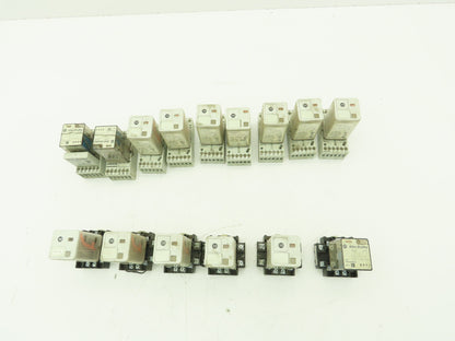 Allen Bradley 700-HA33Z24 Series C/D Relay w/ Base 10A 24VDC  Lot of 15