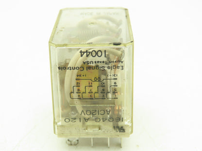 Eagle Signal 16Q4CA120 Socket Relay 10A 120V 14-Pin