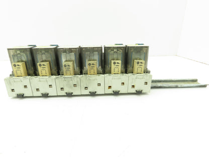 Allen Bradley 700-HB32Z24 Ser E Socket Relay 15A 24VDC w/Base 700-HN153 Lot of 6