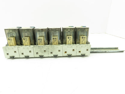 Allen Bradley 700-HB32Z24 Ser E Socket Relay 15A 24VDC w/Base 700-HN153 Lot of 6