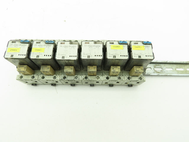 Allen Bradley 700-HB32Z24 Ser E Socket Relay 15A 24VDC w/Base 700-HN153 Lot of 6