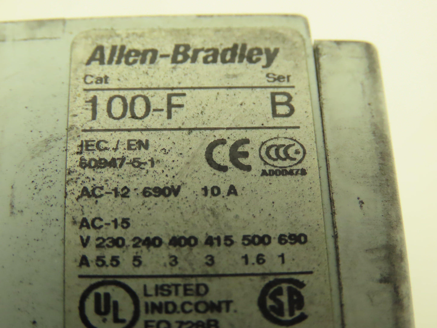 Allen Bradley 700CF310Z Motor Starter Contactor 600V 3Ph 20A 24VDC Coil Lot of 6