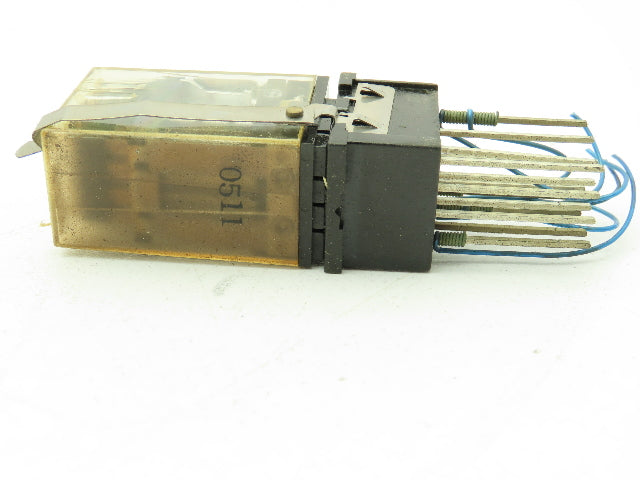 Omron G2A-432A-N1 Socket Relay 14-Pin 24VDC w/ Base PY140N  Lot of 10