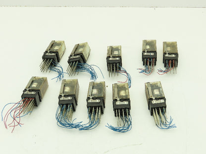 Omron G2A-432A-N1 Socket Relay 14-Pin 24VDC w/ Base PY140N  Lot of 10
