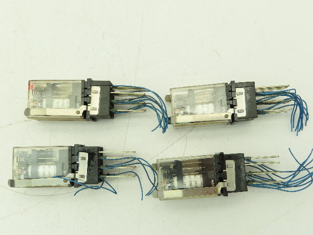 Omron G2A-432A-N1 Socket Relay 14-Pin 24VDC w/ Base PY140N  Lot of 4