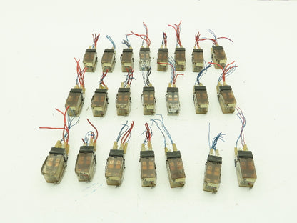 Omron LY2N Socket Relay 8-Pin 24VDC w/ Base PT08  Lot of 22