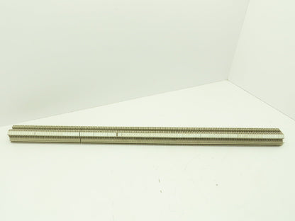 Weidmuller WDU 4  26-10AWG 4mm 32A Terminal Block 160pcs 39" DIN Rail Strip