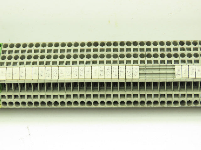 Wago 280-901 Terminal Block 150pcs 31" DIN Rail Strip 28-12AWG 2.5mm 24A 800V