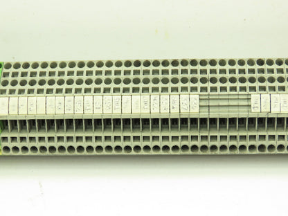 Wago 280-901 Terminal Block 150pcs 31" DIN Rail Strip 28-12AWG 2.5mm 24A 800V