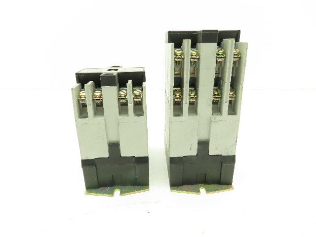Square D Control Relay Eight/Four Pole Series A 600V 20A 240V Coil Lot of 4