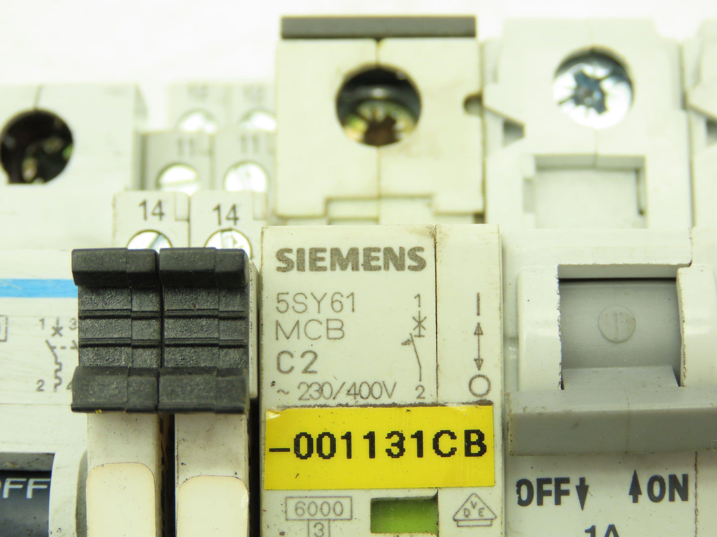 Moeller AB Eaton Circuit Breaker Single 3 Phase 1-50A 415V Din Rail Mixed Lot