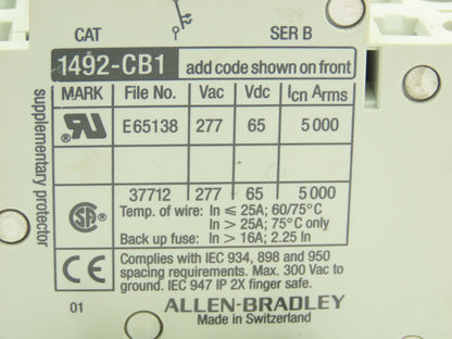 Moeller AB Eaton Circuit Breaker Single 3 Phase 1-50A 415V Din Rail Mixed Lot