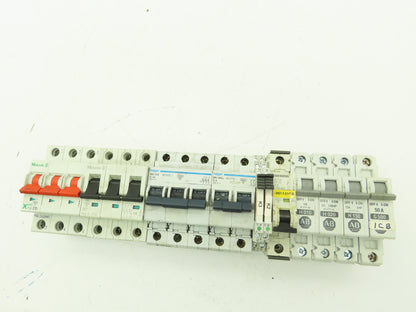 Moeller AB Eaton Circuit Breaker Single 3 Phase 1-50A 415V Din Rail Mixed Lot