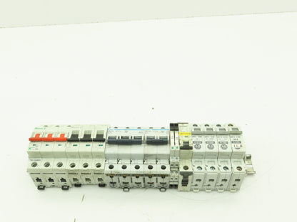 Moeller AB Eaton Circuit Breaker Single 3 Phase 1-50A 415V Din Rail Mixed Lot