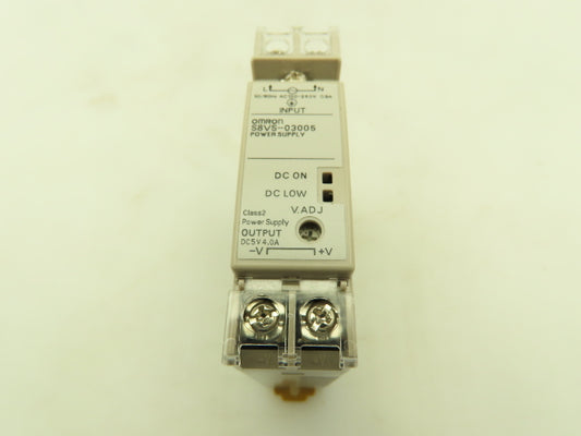 Omron S8VS-03005 Power Supply 5V Output 100-240V Input