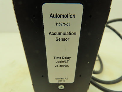 Automotion 115975-50 Conveyor Zone Accumulation Sensor Valve Time Delay Logic/LT