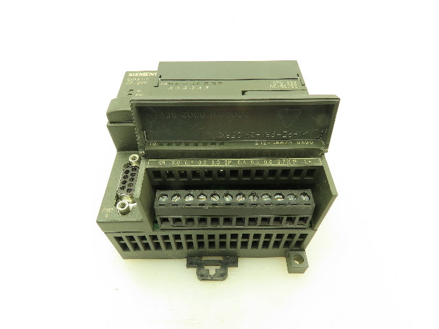 Siemens Simatic 212-1AB21-0XB0 S7-200 CPU 222 DC/DC/DC PLC Input Output