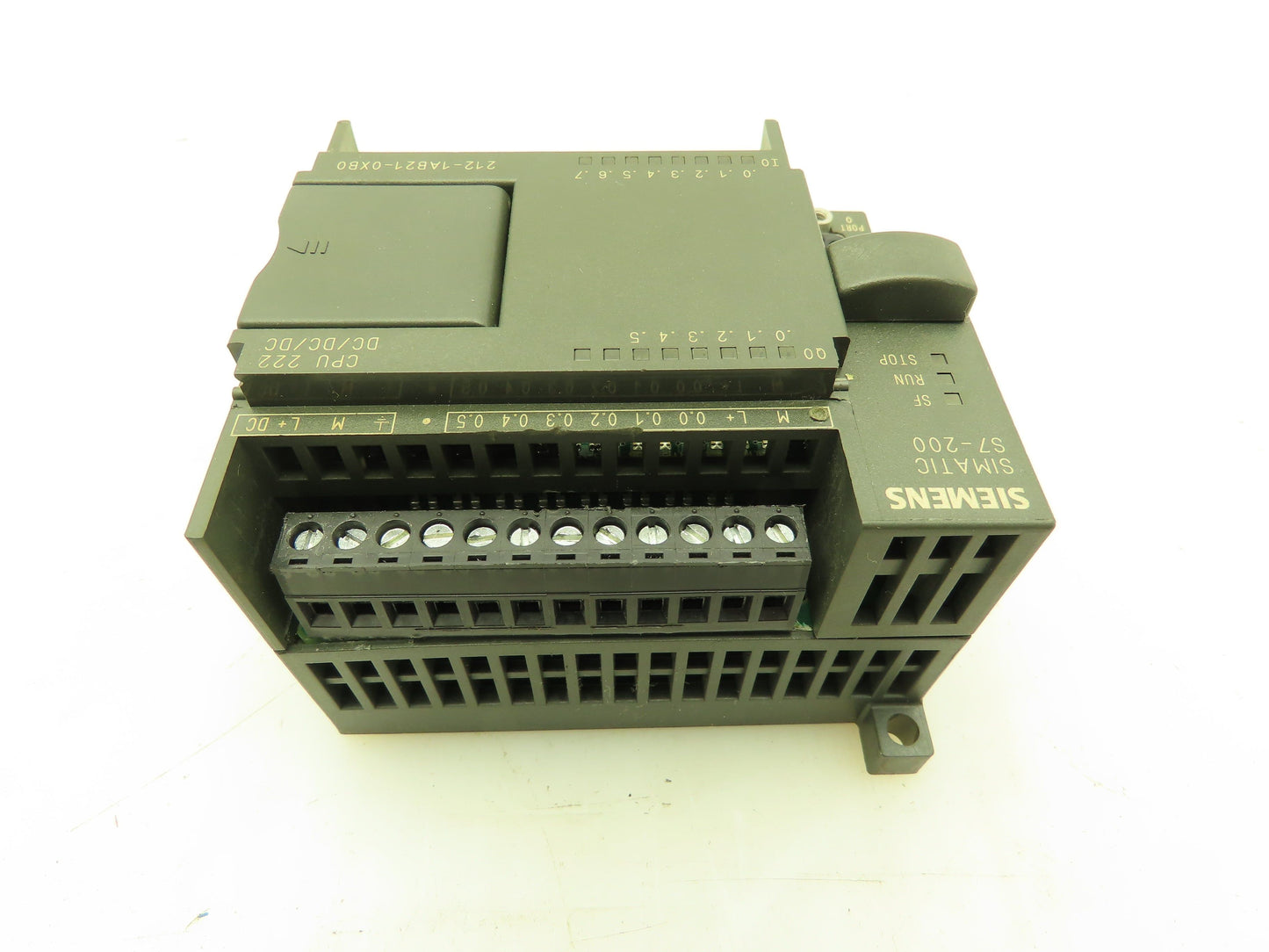 Siemens Simatic 212-1AB21-0XB0 S7-200 CPU 222 DC/DC/DC PLC Input Output
