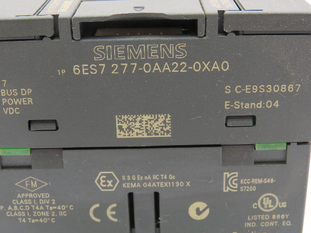Siemens Simatic 212-1AB23-0XB0 S7-200 CPU 222 PLC Input Output Module Slave