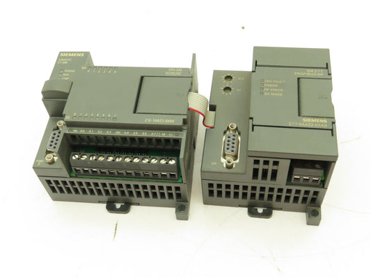 Siemens Simatic 212-1AB23-0XB0 S7-200 CPU 222 PLC Input Output Module Slave