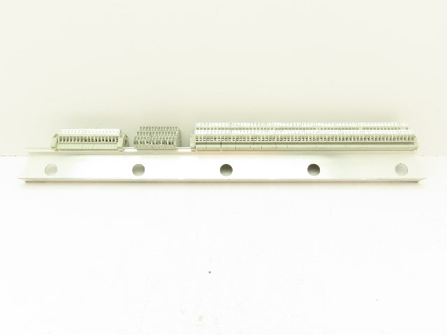 Allen Bradley 1492-HM1 Red Terminal Blocks (120pcs) 30A 600V 36" DIN Rail