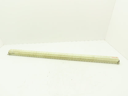 Allen Bradley 1492-HM1 White Terminal Blocks (150pcs) 30A 600V 39" DIN Rail