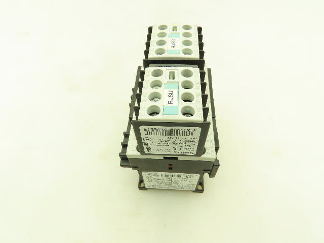 Siemens 3RA1315-8XB30-1AK6 Reversing Motor Starter Contactor 3P 20A 600V 120V