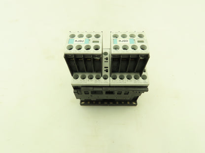 Siemens 3RA1315-8XB30-1AK6 Reversing Motor Starter Contactor 3P 20A 600V 120V