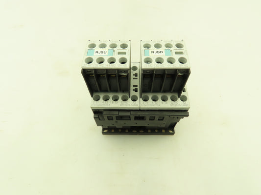 Siemens 3RA1315-8XB30-1AK6 Reversing Motor Starter Contactor 3P 20A 600V 120V