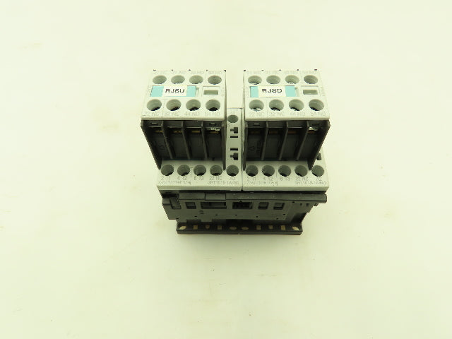 Siemens 3RA1315-8XB30-1AK6 Reversing Motor Starter Contactor 3P 20A 600V 120V
