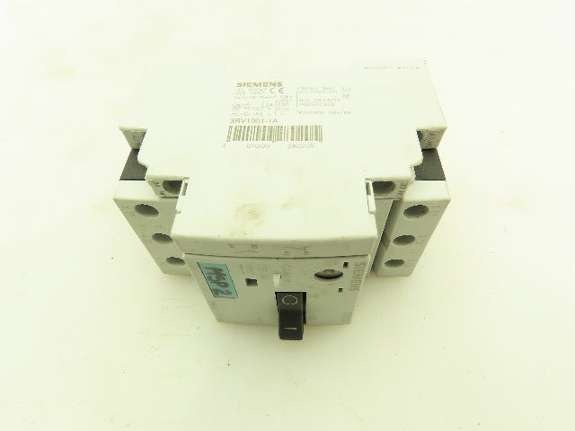 Siemens 3RV10111BA10 Manual Starter Auxiliary 3P 600V 1.4-2 Amp Lot of 7