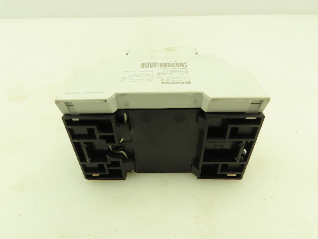 Siemens 3RV10111BA10 Manual Starter Auxiliary 3P 600V 1.4-2 Amp Lot of 7